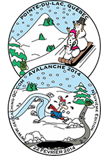 Geocoin Avalanche 2014